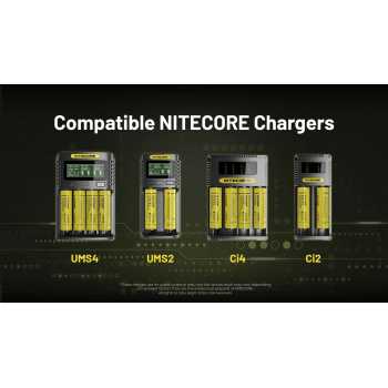 Gambar produk NITECORE Baterai 21700 High Performance Battery 20A 5500mAh IPX6 - NL2155HP