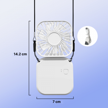Gambar produk LIFE Kipas Angin Portable Lipat USB Foldable Mini Cooling Fan 800mAh - L-800