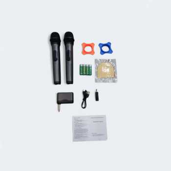 Gambar produk TAVOSOP Mikrofon Karaoke Wireless 2in1 Dynamic Omnipotent Microphone - M23
