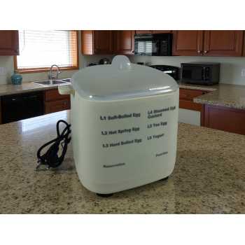 Gambar produk GUESMI Alat Rebus Telur Elektrik 4 Slot 6 Preset Mode Egg Boiler - SJ-200