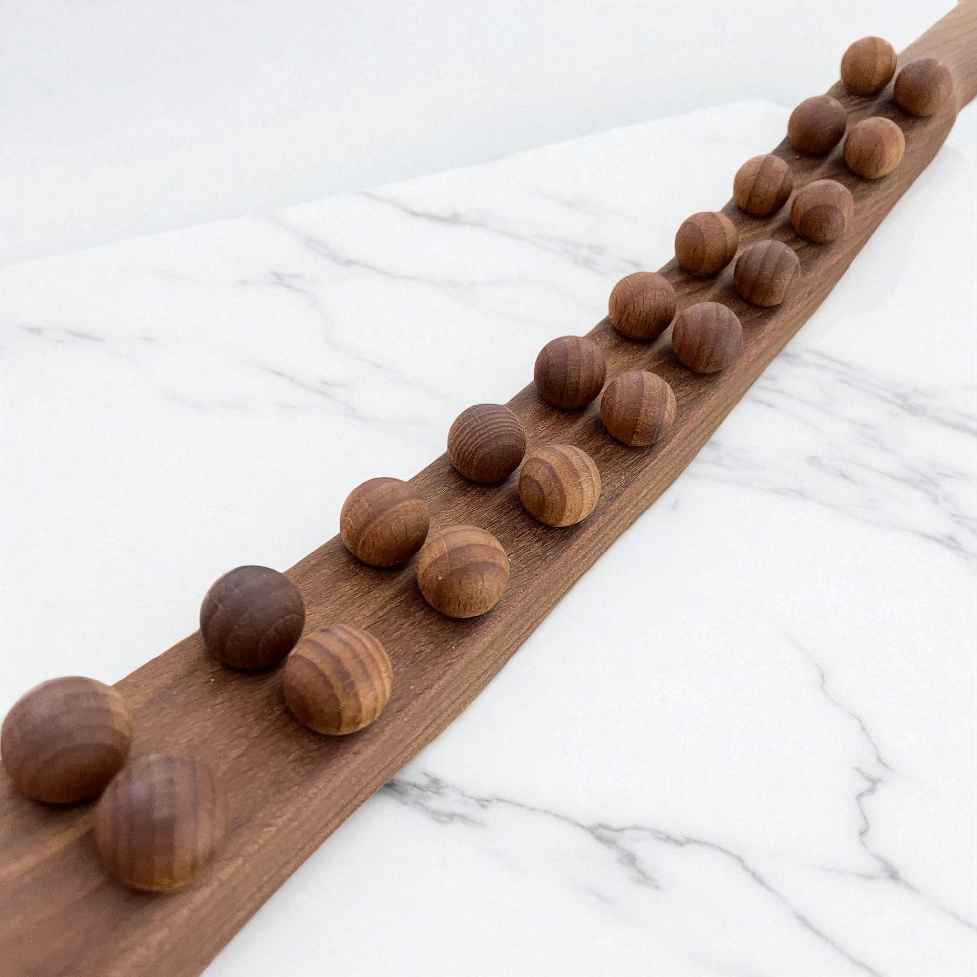 Gambar produk UOEO Alat Pijat Kayu Tongkat Massage Exercise Stick Twenty Beads - U-20