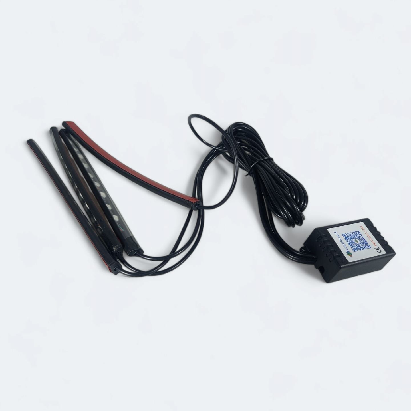 Gambar produk JIAMEN Lampu LED Strip Flexible Car Light Smart App USB 8 Color 4 PCS 36 LED - J72