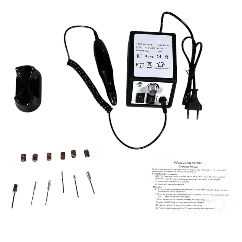 Gambar produk Sina Set Alat Kikir Kuku Elektrik Nail Machine Manicure Pedicure - 2000