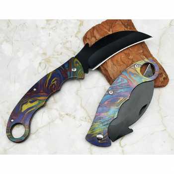 Gambar produk Hui Xuan Zi Pisau Karambit Folding Eagle Collector Hunting Knife 165mm - W58