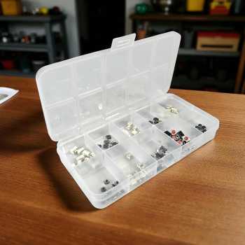 SZKEY Saklar Tombol On Off Tactile Switch Assortment Kit 100 PCS - S10