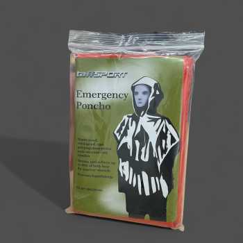 Gambar produk TaffSPORT Jas Hujan Portable Disposable Raincoat Poncho PE All Size - Jn62