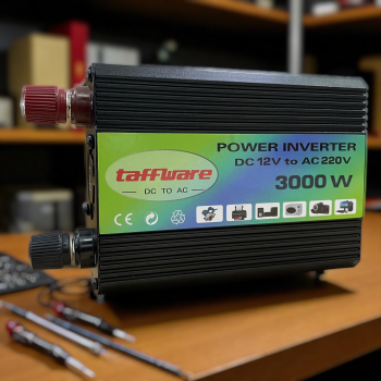 Gambar produk Taffware Power Inverter Mobil Modified Sine Wave DC12V to AC220V 3000W - 816A