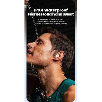 Gambar produk Toocki Earphone Bluetooth 5.3 TWS In-ear ENC Waterproof IPX4 - TQ-EJ12