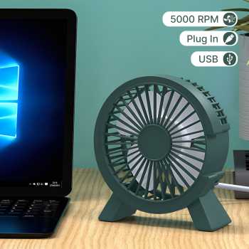 OLOEY Kipas Angin Meja Mini Desk Fan USB 4.6 Inch 5W - YLG-C06