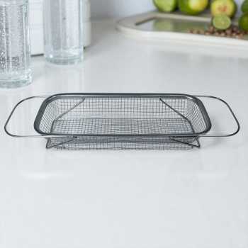 Gambar produk Fibra Saringan Buah Sayur Wastafel Retractable Vegetable Washing Basin - INU131