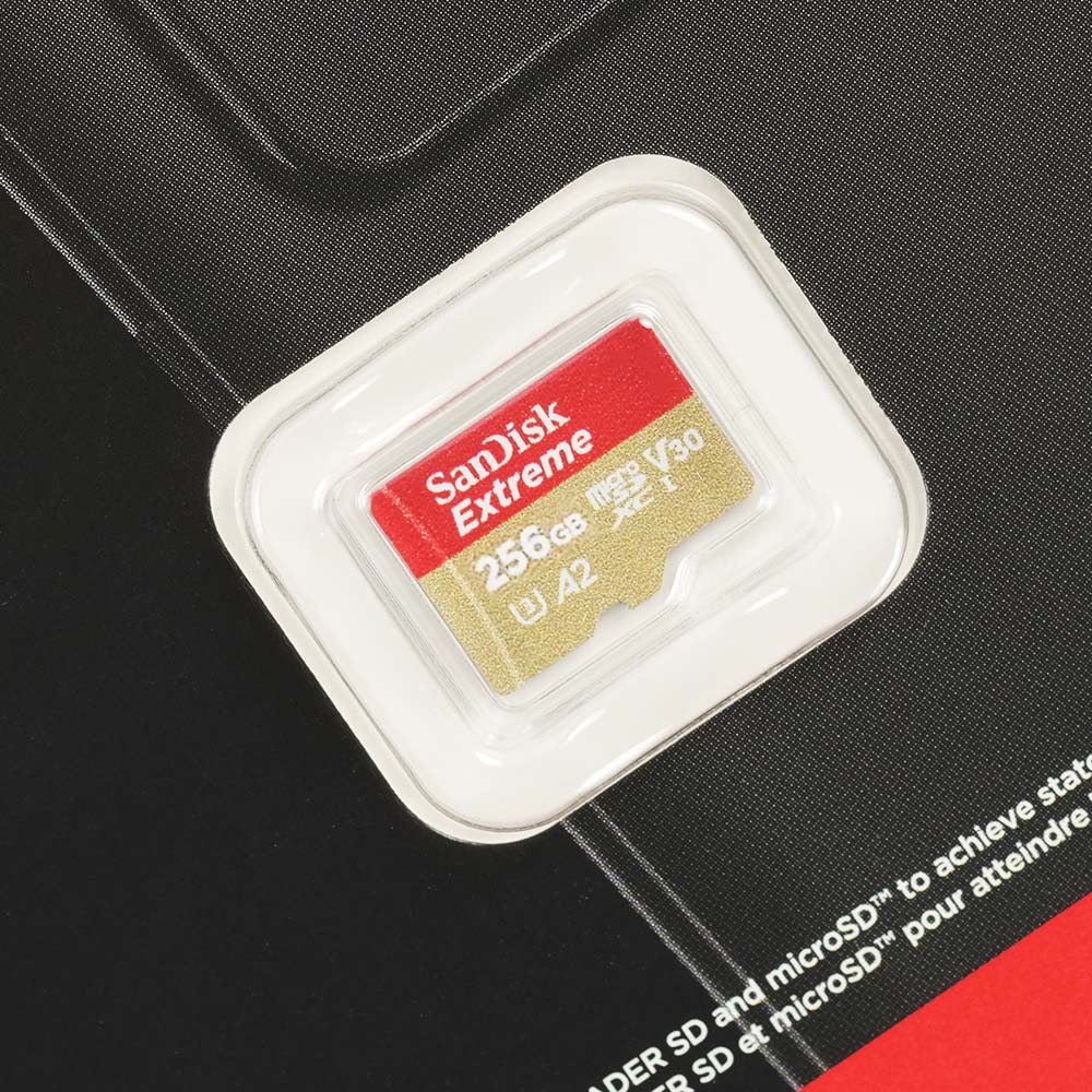 Gambar produk SanDisk Extreme microSDXC V30 A2 U3 256GB-SDSQXAV-256G