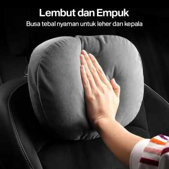 Gambar produk OASATE Bantal Leher Mobil Ergonomis Foam Car Headrest Pillow - M5
