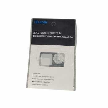 Gambar produk TELESIN Protective Film HD Pelindung Layar Lensa for DJI Action 5 Pro - S6-FLM-09-TDJ