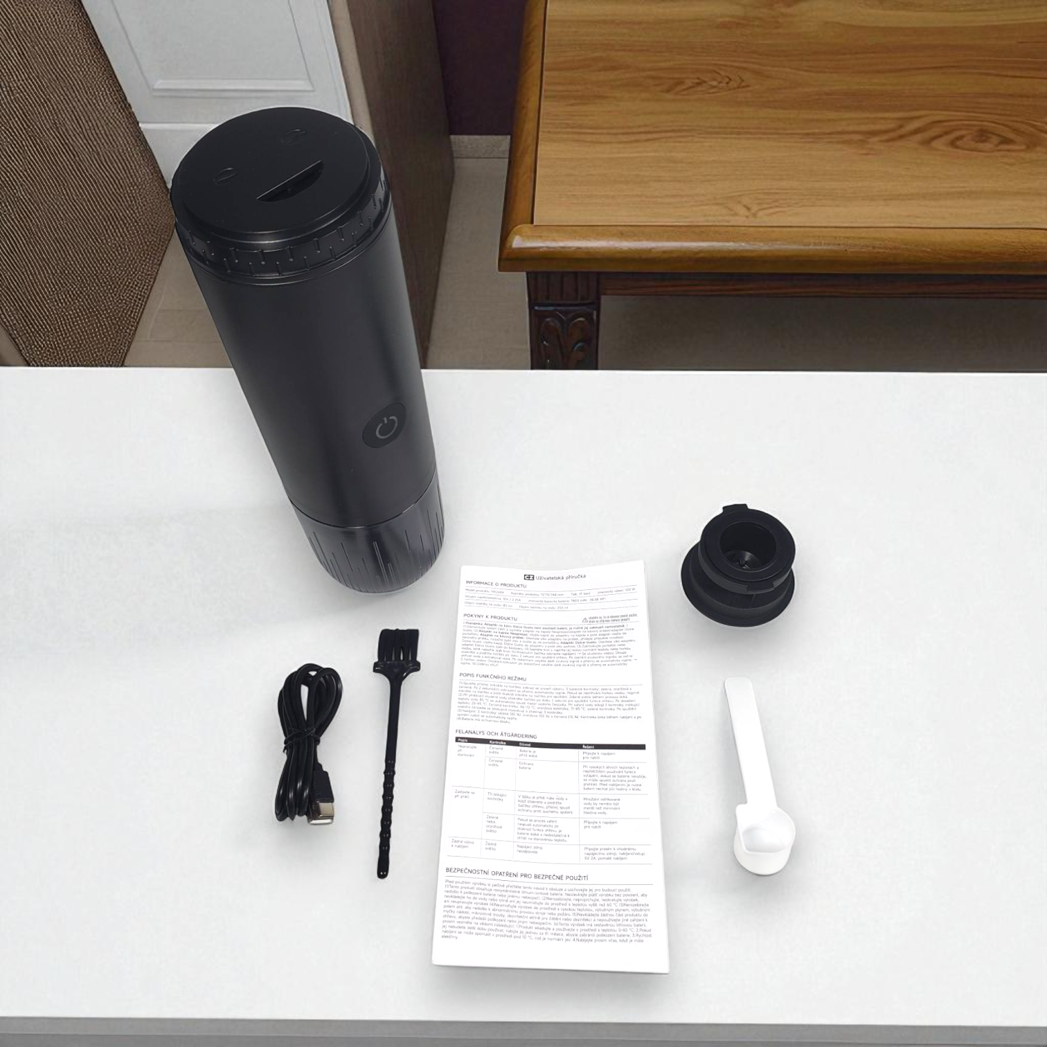 Gambar produk iCafilas Nanopresso Travel Espresso Coffee Maker 2in1 19 Bar 80ml - ME2604