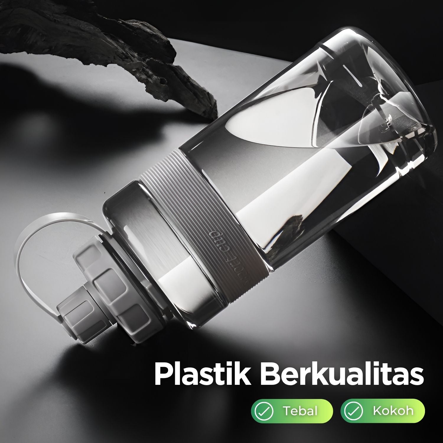 Gambar produk Niehaina Botol Minum Plastik Sport Water Bottle with Straw 2L - HA437