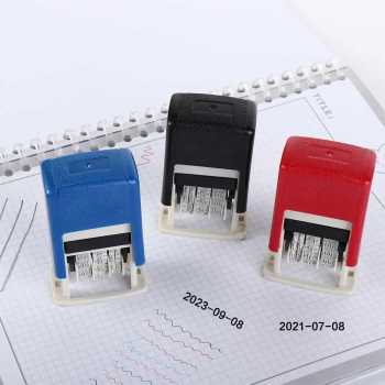 Gambar produk ENJOU Stempel Tanggal Mini Portable Date Stamp - EN010