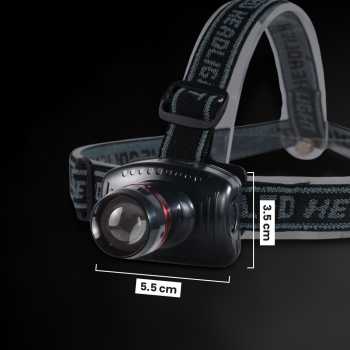 Gambar produk TRLIFE Senter Kepala Headlamp LED CREE Telescopic Zoom 3W 160 Lumens - BL253