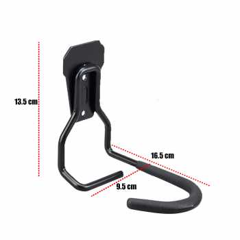 Gambar produk UNBND Gantungan Sepeda Dinding Multifungsi Wall Hook Storage Iron - U-150
