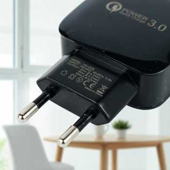 Gambar produk Taffware Wall Charger USB 1 Port Quick Charge 3.0 3A - TE008