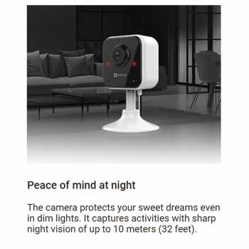 Gambar produk EZVIZ Kamera CCTV HD 1080P Motion Detection Two Way Audio WiFi 2.4G - H1C 2MP