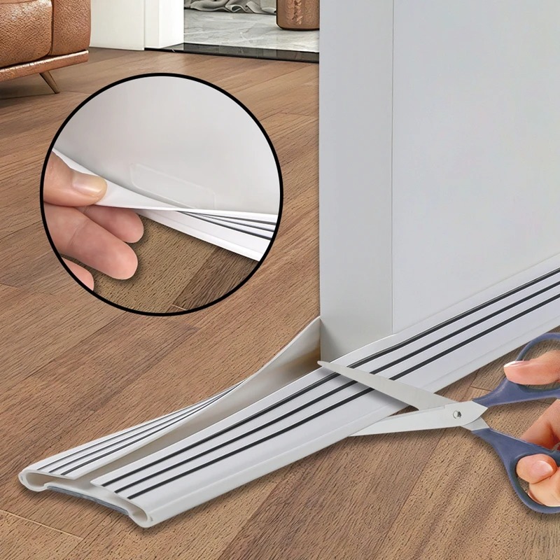 Gambar produk DTIAO Lis Pintu Penghalang Debu Serangga Under Door Seal Strip 93cm - DT4I