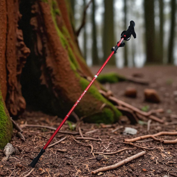 Gambar produk TaffSPORT Tongkat Hiking Lipat Trekking Pole Aluminium Alloy 130cm - TF13