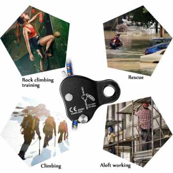 Gambar produk LIXADA Ascender Climbing Rope Grab Self Lock Aluminium Alloy - EN567