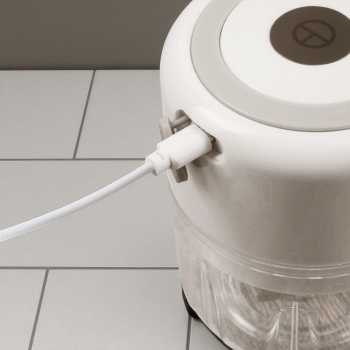 Gambar produk Food Chopper Mini Blender Penggiling Bumbu Electric USB Charge 23W 250ml - SR01