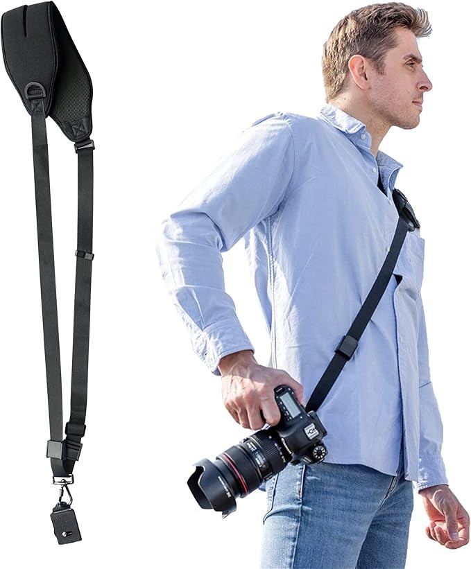 Gambar produk CADeN Sling Strap Kamera Quick Release - SL-BK-3