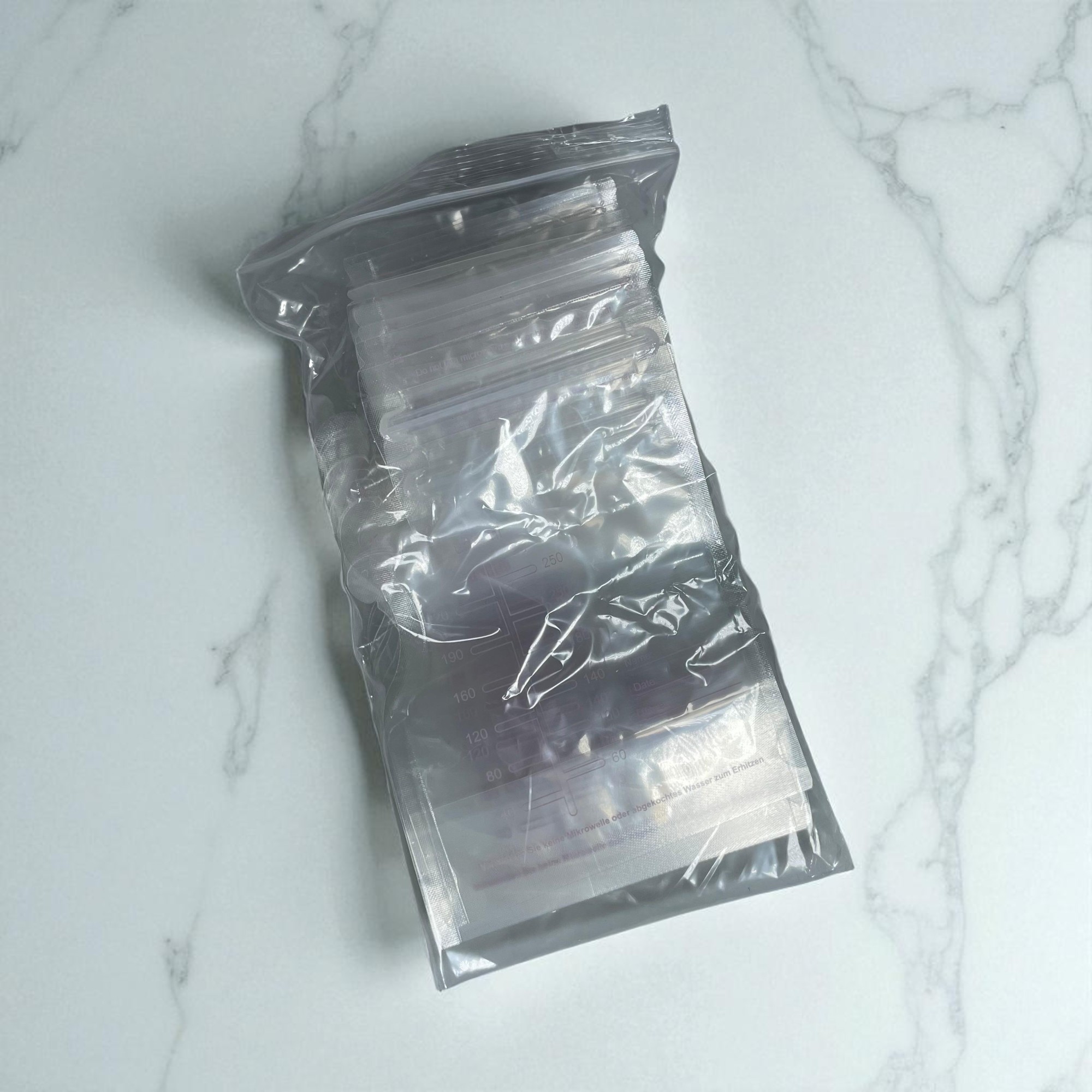 Gambar produk MAIBA Kantong ASI Breast Milk Storage Bag 250 ml 30 PCS 250ml - MA250
