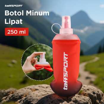 TaffSPORT Botol Minum Soft Flask Foldable Sport Water TPU - TF-25
