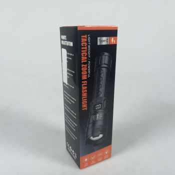 Gambar produk HEINAST Senter LED USB Flashlight 800mAh 2000 Lumens with Display - P50