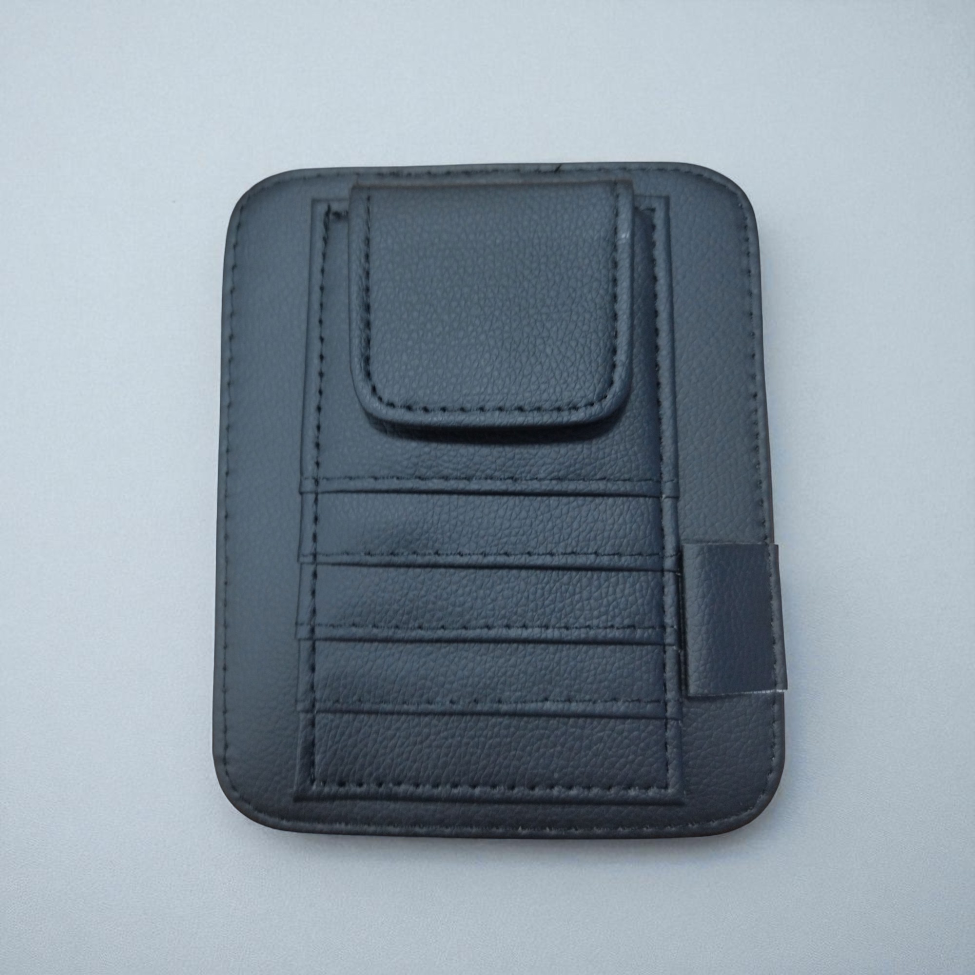 Gambar produk POSSBAI Dompet Kartu Mobil Car Sun Visor Holder - CP04740