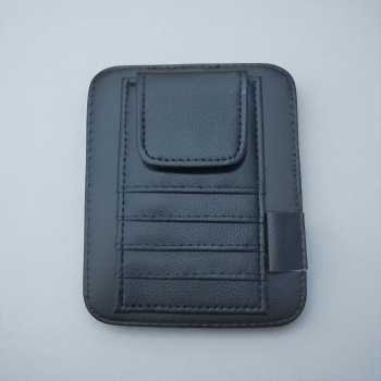 Gambar produk POSSBAI Dompet Kartu Mobil Car Sun Visor Holder - CP04740