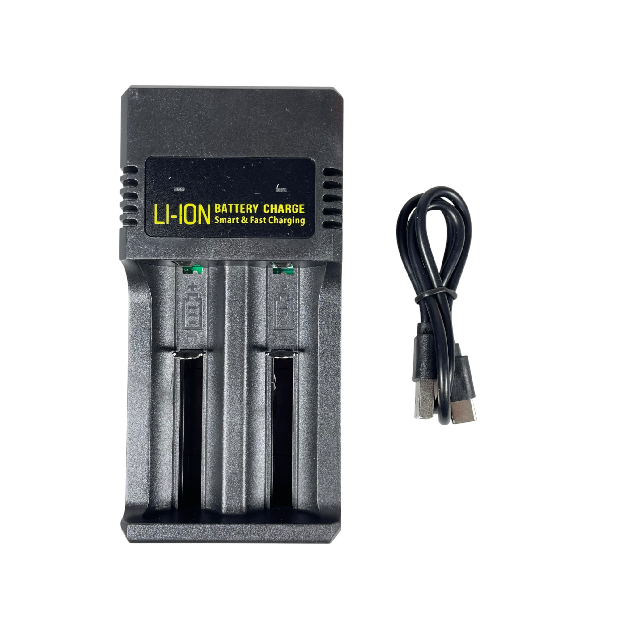 Gambar produk CONGDI Charger Baterai 18650 26650 14500 16340 4.2V 18W with LED 2 Cell - MS-5D81H/MS-5D82H