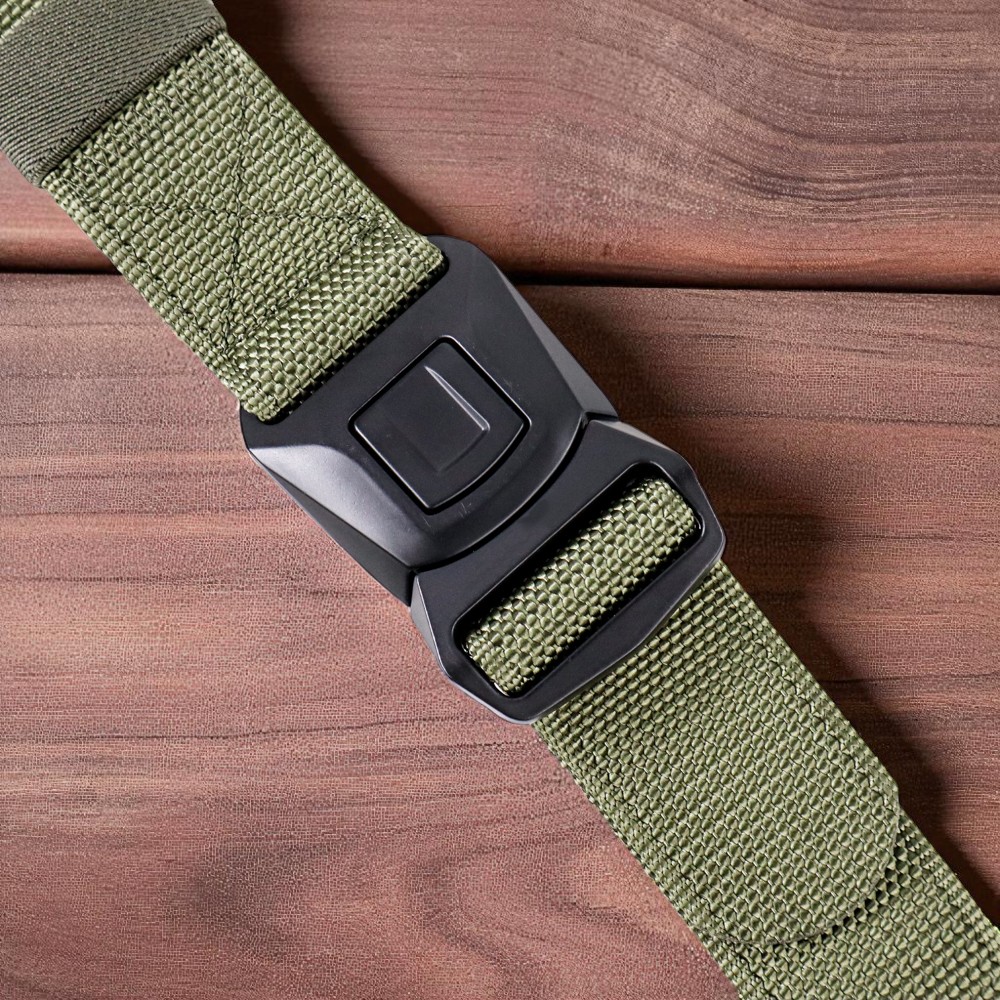 Gambar produk Rhodey Gesper Tali Ikat Pinggang Pria Military Tactical Nilon 125cm - S2732