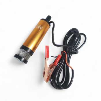 Gambar produk ZHUHAI Pompa Sedot Bensin Mobil Elektrik Transfer Pump 38mm 12V DC 24V - CT-14