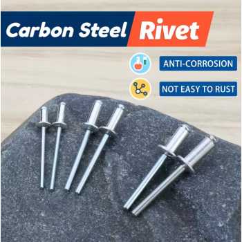 SANJODS Baut Rivet Universal Blind Rivets Baja Karbon 12 Size 260PCS - C1-H12
