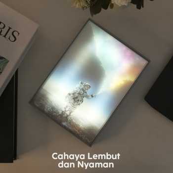 Gambar produk YORYZENG Lampu Meja Hias Lukisan 3in1 Color LED USB 21.5cm Astronaut - YY21