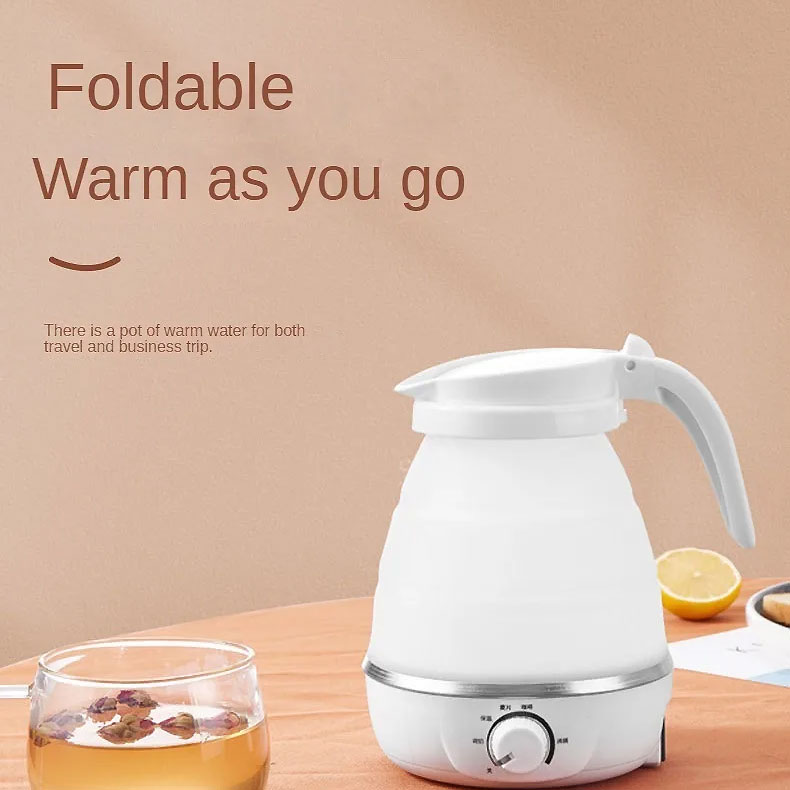 Gambar produk FMA Mini Portable Stainless Steel Folding Travel Kettle 600ml - HY-01