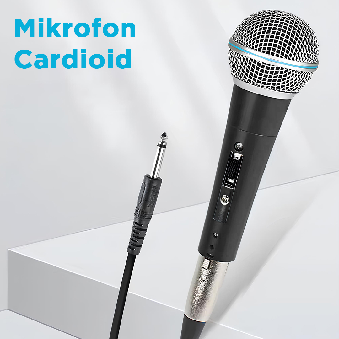 Gambar produk ARPENO Microphone Cardioid Dynamic Wired for Shure Karaoke BBOX - SM58