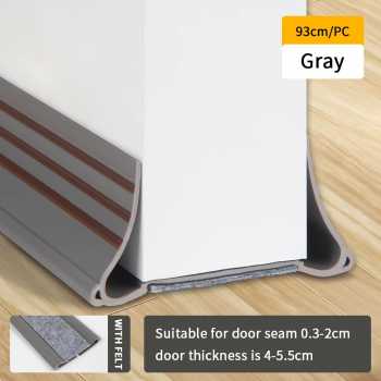 DTIAO Lis Pintu Penghalang Debu Serangga Under Door Seal Strip 93cm - DT4I