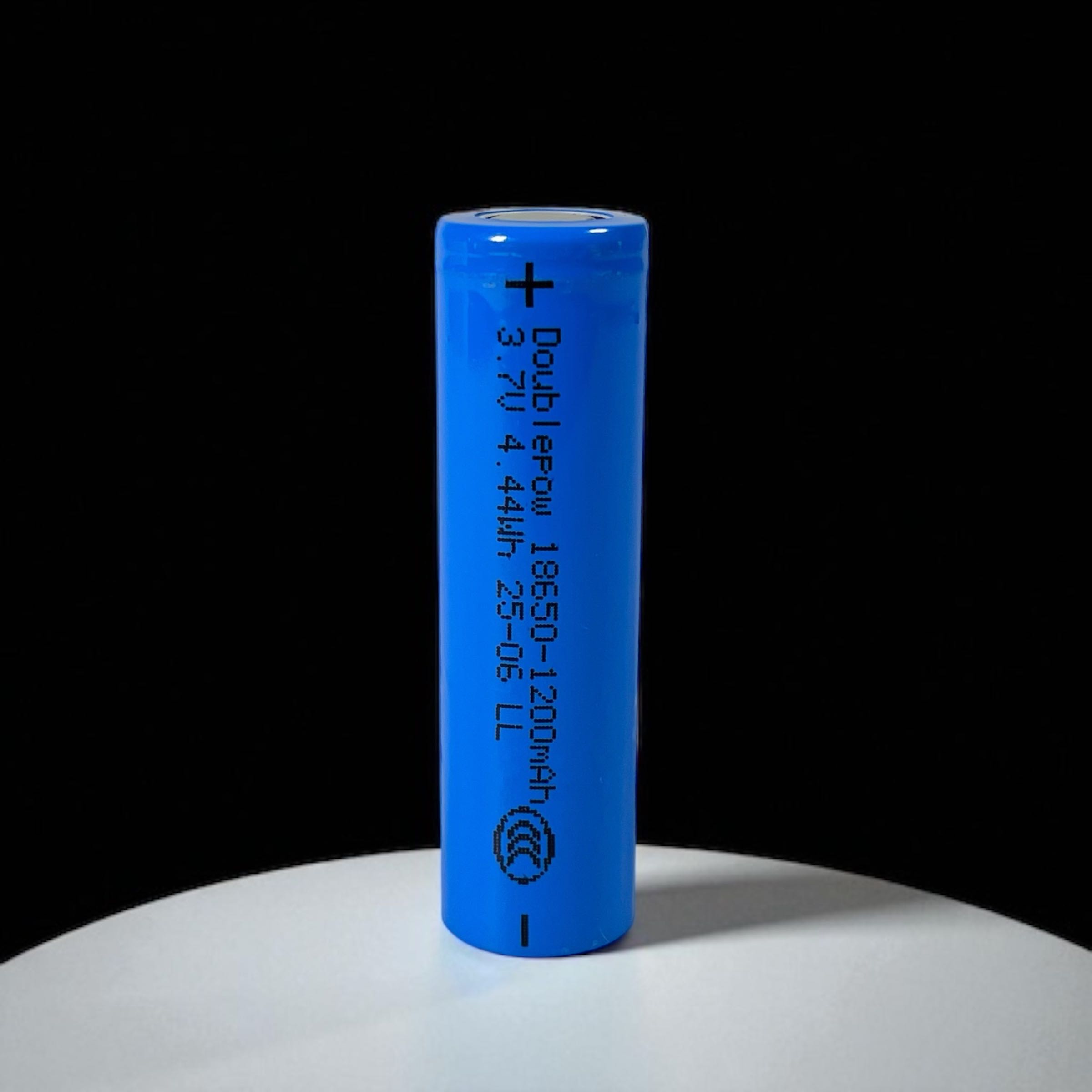 Gambar produk Doublepow Baterai Lithium Flat Top 18650 3.7V 1200mAh 1 PCS