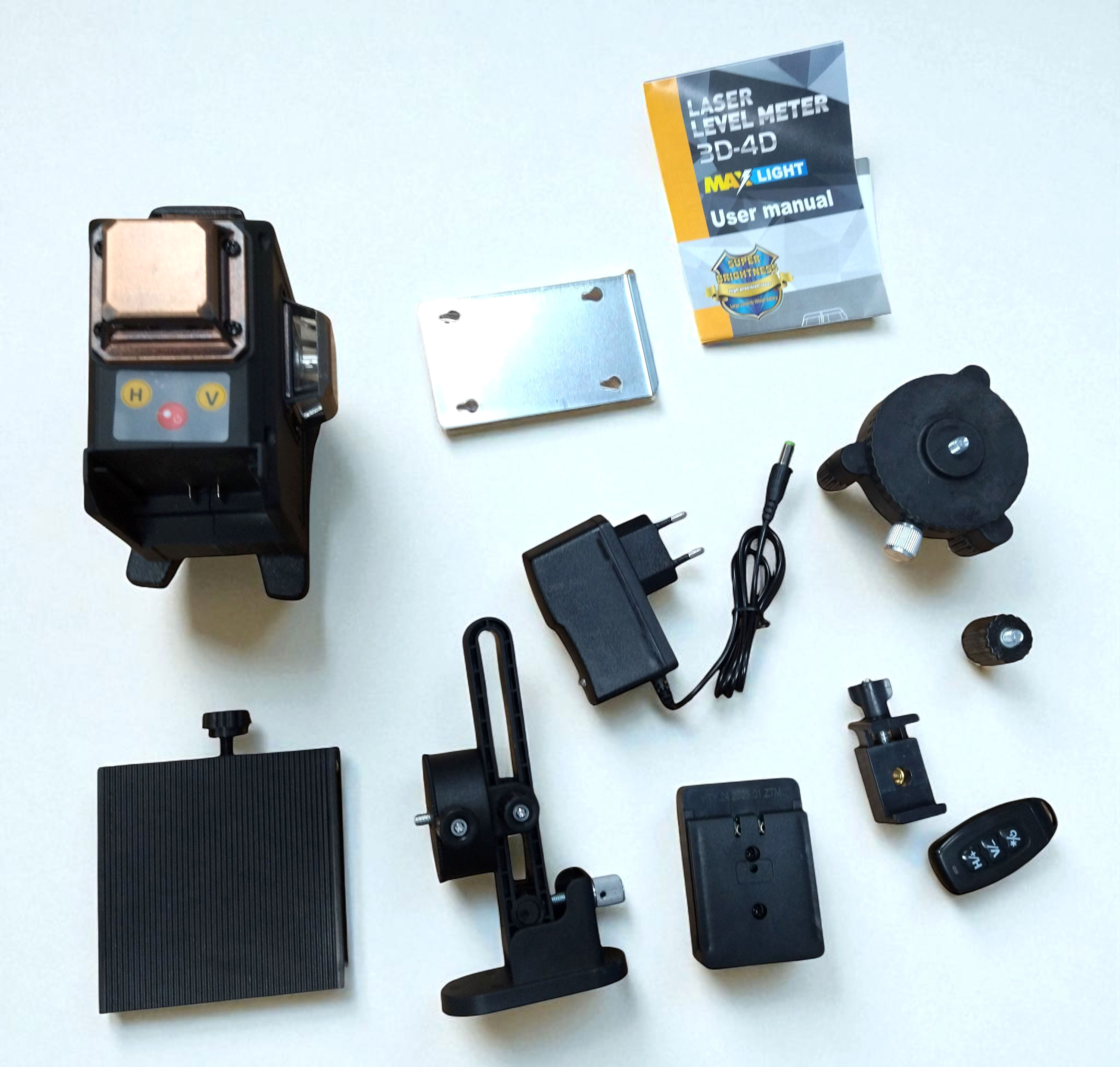 Gambar produk Taffware Laser Level Self Leveling 4D 16 Line Alarm With Remote - ND16