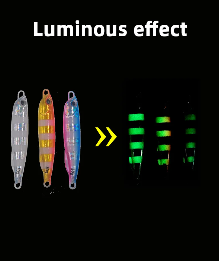 Gambar produk Atriptime Umpan Pancing Ikan Fishing Artificial Bait Night Light 15g - S1BF96