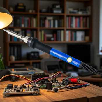 Gambar produk Taffware Solder Adjustable Temperature Fast Heating 60W with 5 Tips - CS-31