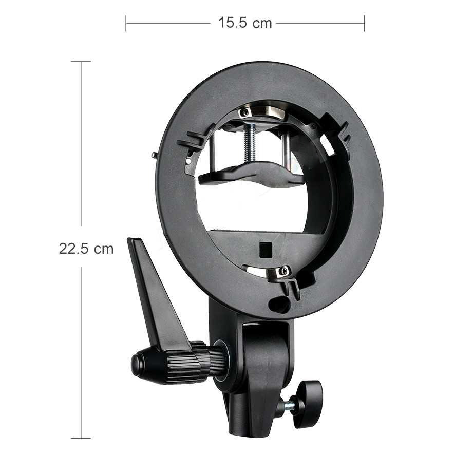 Gambar produk Godox S Type Speedlite Bracket Flash Holder Lampu Kamera Bowens Mount