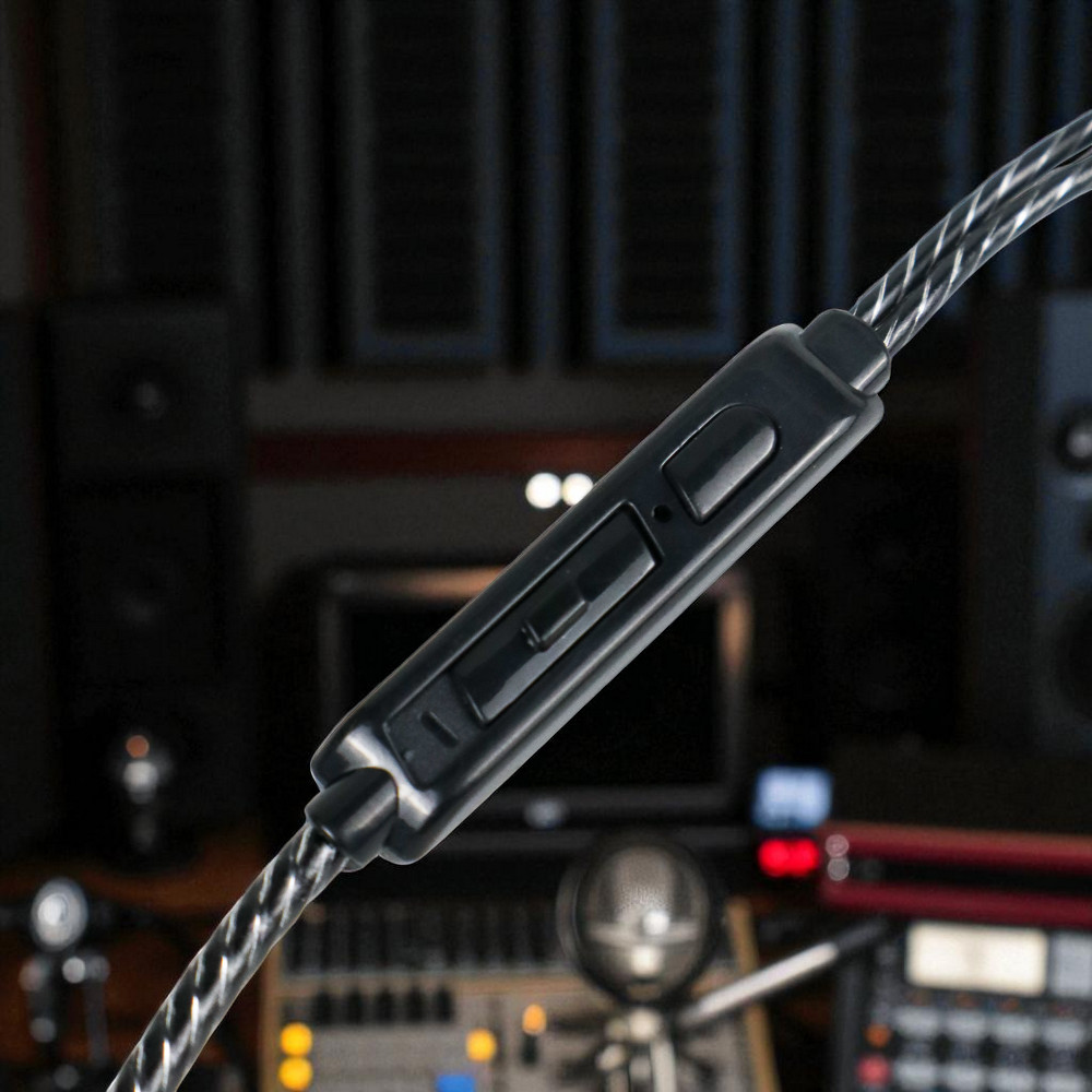 Gambar produk QKZ HiFi Earphone Bass Dynamic Driver with Mic - QKZ-AK6