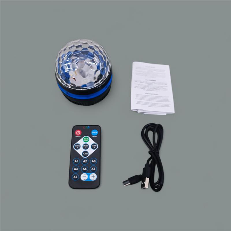 Gambar produk ZENLONG Lampu Tidur Proyektor RGB 7 Color Mode Remote USB 3W Aurora Borealis - ZL5V