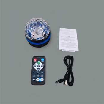 Gambar produk ZENLONG Lampu Tidur Proyektor RGB 7 Color Mode Remote USB 3W Aurora Borealis - ZL5V